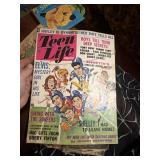 This image shows a vintage issue of Teen Life