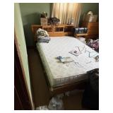 Complete Full size bed- headboard, frame and more