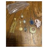 Nine necklace pendants