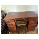 Desk and chair