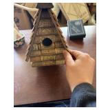 Handmade wine Cork bird house