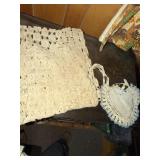 Vintage shell and baby Bib