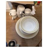 A set of dishes