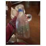 Vintage milk jar