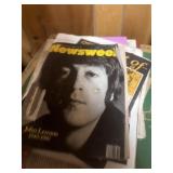 Vintage magazines,