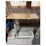 Adjustable breakfast in bed table