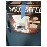 Brand new in box 4 c coffee maker/lg space saver