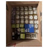 Box lot of about 70 lightbulbs