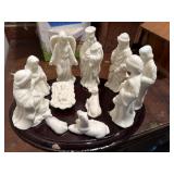 Porcelain Nativity set
