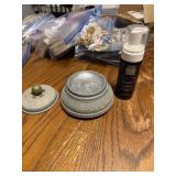 Vintage powder box/music box