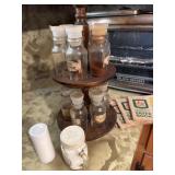 Seasoning holder, and green stamps