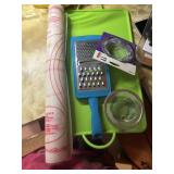 Silicone cookie sheet mesh strainers Pie measures