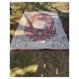 Throw or area carpet