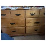 Dresser it also has a mirrorthe stuff on top d