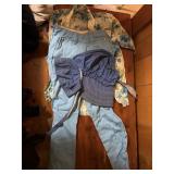 Vintage cowgirl play outfit with bonett
