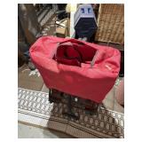 Foldable wagon with rubber wheels