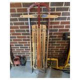 Paris champion Kids snow sled about 4 foot long