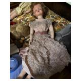 Vintage 1950s sweet rosemary doll,