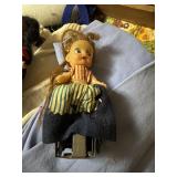 Vintage Dancing wind up doll