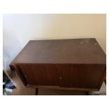 Vintage double door cabinet