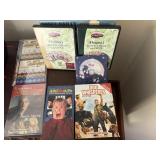 DVDs cds vhs