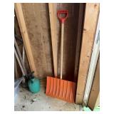 Corner lot of yard tools