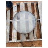 industrial glass cover for a light