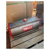 Triac Rack and pinion pneumatic actuator