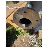 Metal flange with pipe  ???