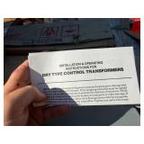 Dry Type control Transformer