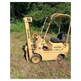 Hyster cushion tire forklift unsure if it works