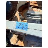 Cascade brand rotating paper roll clamp fork lift