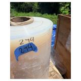 large roll of shrink wrap