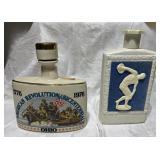 Vintage 1976 Bourbon & Scotch Bottles