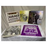 Set of 5 Vinyl Records Banjo