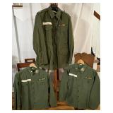 Vintage Medical Army Shirts / Jacket 1960
