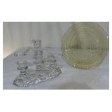 Pressed Glass & Depression Glass Plate