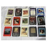 Set of 12 8Track Tapes