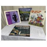 Set of 4 Vinyl Records Disney