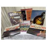 Set of 6 Vinyl Records Guitar
