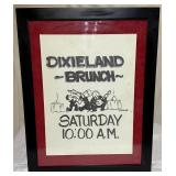 Vintage Dixieland Brunch Pen and Ink
