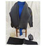 Wet Suit, Scuba Mask, Full Snorkel Mask