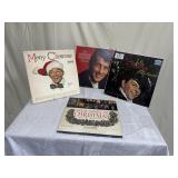 Set of 4 Vinyl Records Christmas