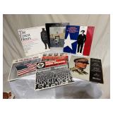 Set of 7 Vinyl LP Records WWII