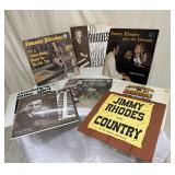 Set of 8 Vinyl Records Jimmy Rhodes