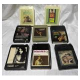 Set of 8 8Track Tapes
