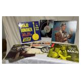Set of 6 Vinyl Records Banjo