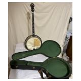 Vega Banjo 4 string - damage to face