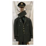Vintage Army Green Dress Uniform 1960's