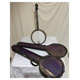 Vintage 4 String Banjo (Not Full Sized)